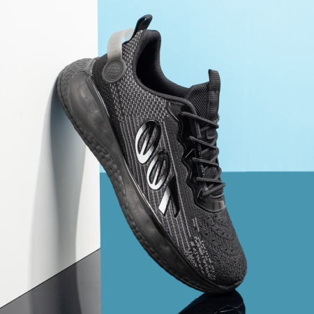 Reduceri Incaltaminte Barbati, Pantofi sport barbati cu siret negri cu alb ZLZ08528, elaza.ro