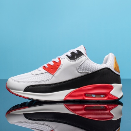 Pantofi sport barbati alb cu rosu ZLZ13239, 2, elaza.ro