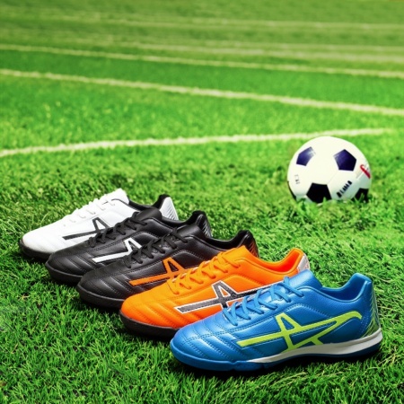 Ghete fotbal unisex pentru gazon sintetic portocalii ZLZ09820, 2, elaza.ro