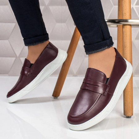Pantofi barbati, Pantofi casual barbati visinii din Piele Naturala ZLZ03587, elaza.ro