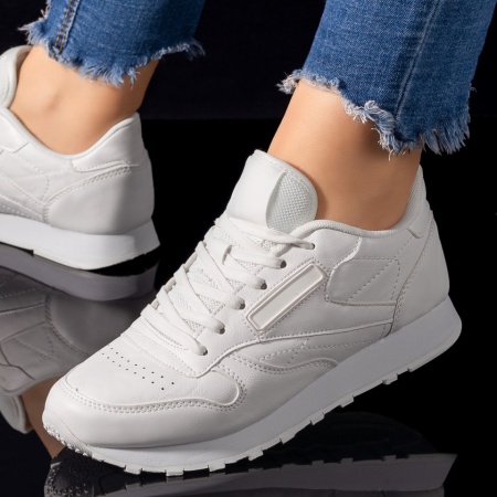 REDUCERI INCALTAMINTE, Pantofi sport dama albi ZLZ09504, elaza.ro