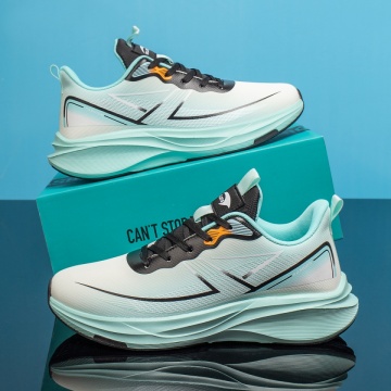 Pantofi sport barbati cu siret albastru deschis ZLZ13219, 1, elaza.ro