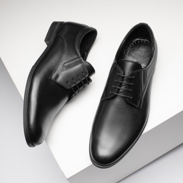 Pantofi eleganti barbati cu siret negri din Piele naturala ZLZ11628, 1, elaza.ro