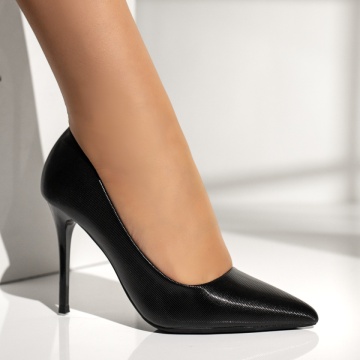 Pantofi Stiletto dama negri ZLZ03689, 1, elaza.ro