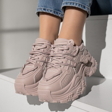 Pantofi sport dama cu siret mov deschis ZLZ11699, 2, elaza.ro