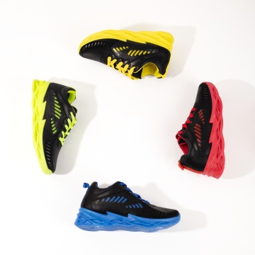 Pantofi sport dama cu siret negri cu verde ZLZ10172, 2, elaza.ro