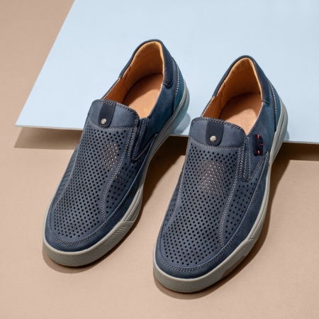 Pantofi casual barbati albastri DORU2, 2, modlet.ro