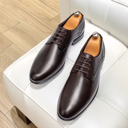Pantofi barbati, Pantofi eleganti barbati cu siret maro din Piele naturala MOD10896, modlet.ro