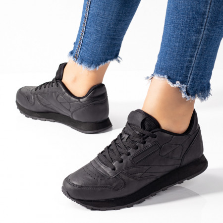 Pantofi sport dama negri MOD09504, 3, modlet.ro