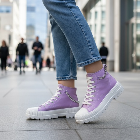 Tenisi dama mov MOD09963, 4, modlet.ro