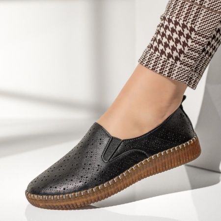 Pantofi casual dama negri MOD13265, 3, modlet.ro