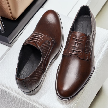 REDUCERI INCALTAMINTE, Pantofi eleganti maro barbati din Piele naturala MOD11911, modlet.ro