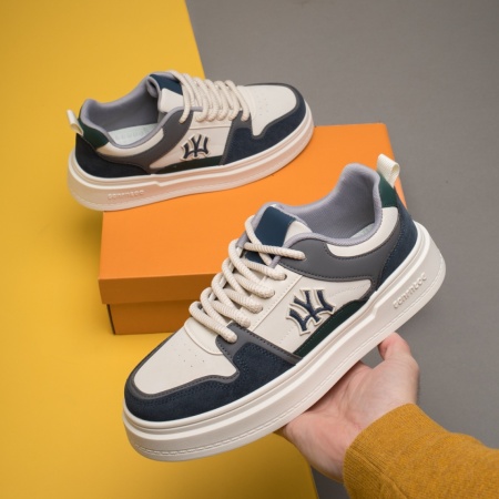 Pantofi sport barbati cu siret alb cu gri MOD14217, 2, modlet.ro