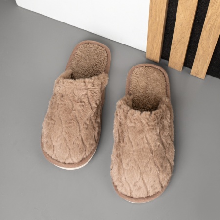 Papuci de casa dama khaki MOD14021, 2, modlet.ro