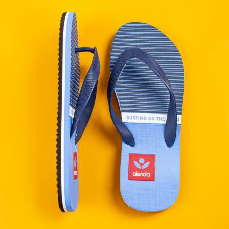 Papuci de plaja barbati albastru inchis MDL05319