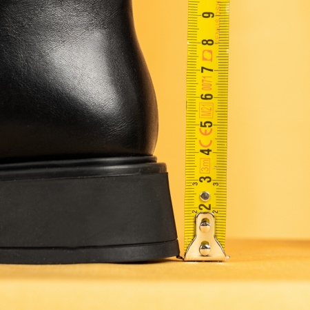 Cizme dama cu fermoar negre MOD14090, 5, modlet.ro