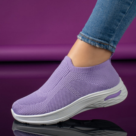 REDUCERI INCALTAMINTE, Espadrile sport dama mov MOD11173, modlet.ro