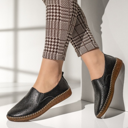 Pantofi casual dama negri MOD13265, 4, modlet.ro