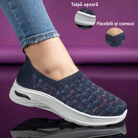 Espadrile dama albastre EMA10, 3, modlet.ro