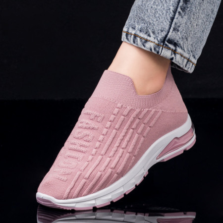 Espadrile sport dama roz MOD08094