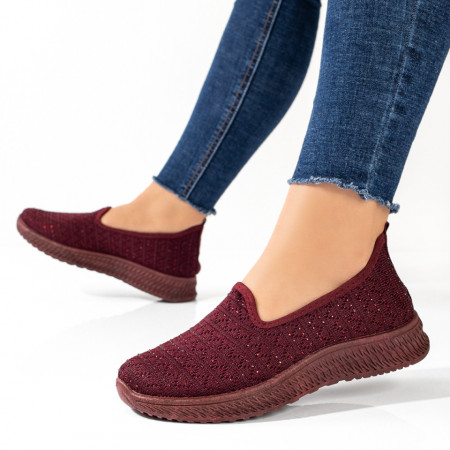 Espadrile sport dama visinii cu strasuri ZEF10997, 2, zeforia.ro