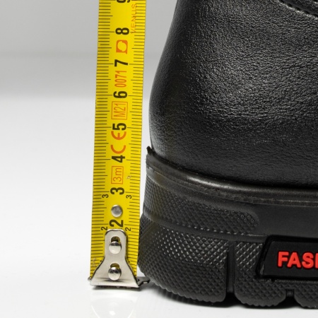 Ghete dama cu siret si fermoar negre MOD06594, 4, modlet.ro