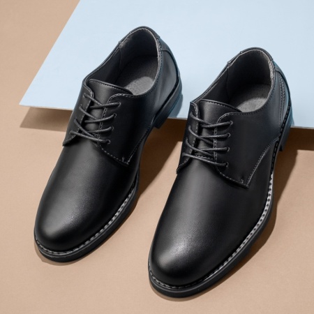 produse sf(NU ACTIVATI), Pantofi eleganti barbati cu siret negri MOD06070, modlet.ro