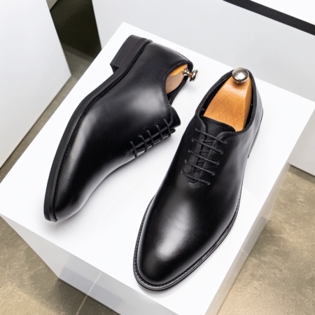 Pantofi eleganti barbati negri din Piele naturala MOD11569