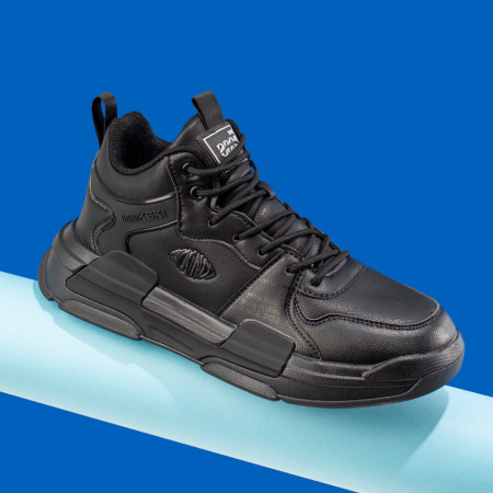 Plateste Jumatate!, Pantofi sport negri barbati MOD10016, modlet.ro
