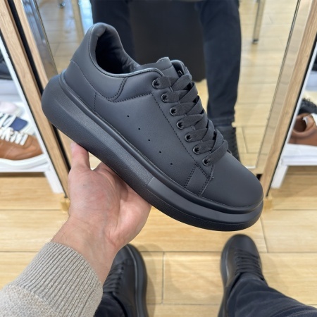 Tenisi barbati cu talpa groasa si siret negri MOD14188, 2, modlet.ro