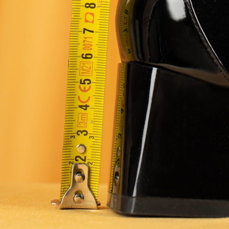 Botine dama cu toc gros negru suede MOD07139, 4, modlet.ro