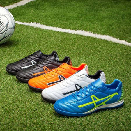 Ghete fotbal barbati pentru gazon sintetic portocalii MOD09840, 4, modlet.ro