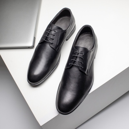 produse sf(NU ACTIVATI), Pantofi eleganti barbati cu siret negri MOD11629, modlet.ro
