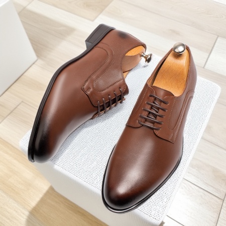 Pantofi barbati eleganti, Pantofi eleganti barbati maro din Piele naturala MOD10562, modlet.ro