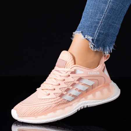 Adidasi dama, Pantofi sport dama roz MOD09451, modlet.ro