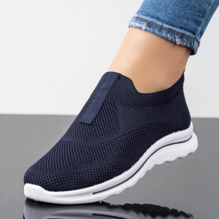 Espadrile dama albastre cu talpa alba ZEF08698, 2, zeforia.ro