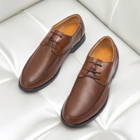 Plateste Jumatate!, Pantofi casual barbati cu siret maro din Piele naturala MOD11797, modlet.ro