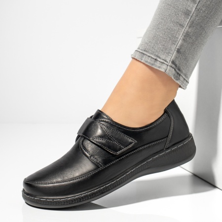 Pantofi casual dama cu scai negri MOD13153, 2, modlet.ro