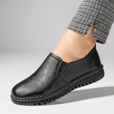 REDUCERI INCALTAMINTE, Pantofi casual dama negri MOD00216, modlet.ro