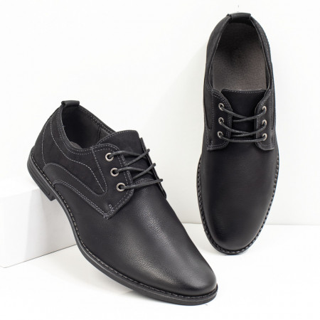 Pantofi barbati, Pantofi eleganti barbati negri ZEF06073 - zeforia.ro