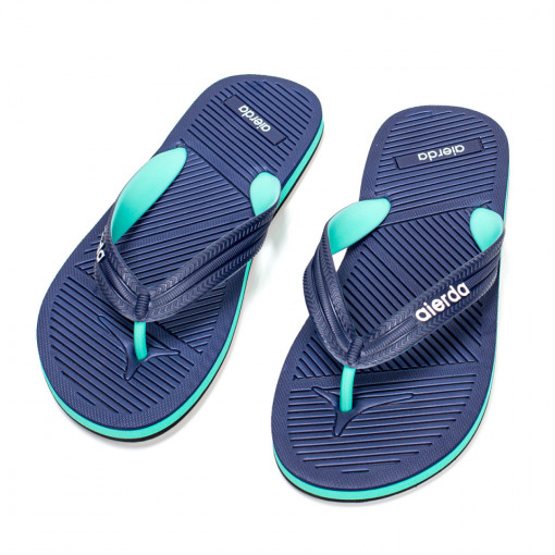 Papuci de plaja barbati albastru inchis ZEF05308