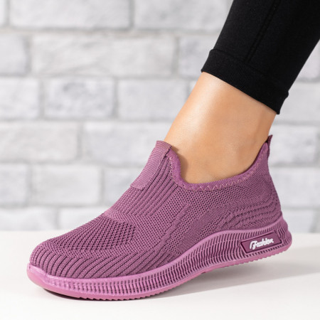 Espadrile sport dama, Espadrile dama sport mov ZEF09768, zeforia.ro