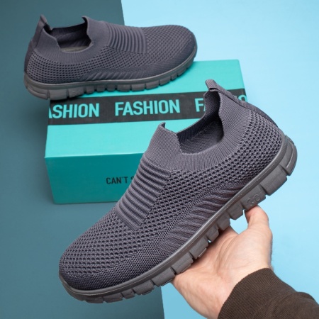 Adidasi barbati, Espadrile sport barbati gri MOD13237, modlet.ro