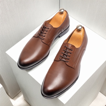 Pantofi eleganti barbati maro din Piele naturala MOD10562, 3, modlet.ro