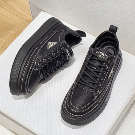 Adidasi barbati, Pantofi sport barbati cu siret negri MOD13209, modlet.ro