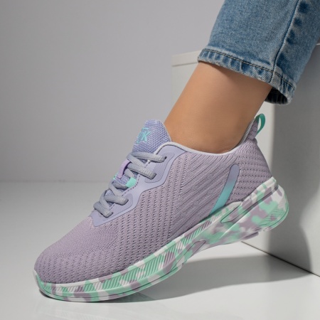 Adidasi dama, Pantofi sport dama mov MOD12222, modlet.ro