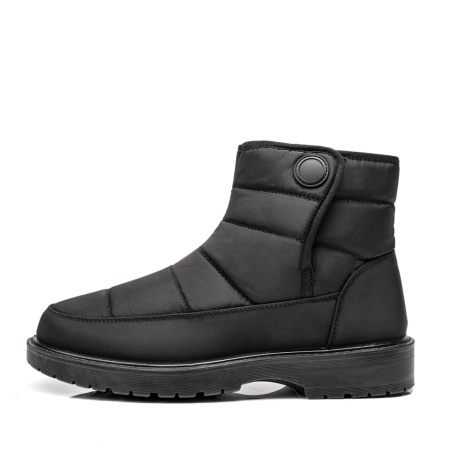 Ghete negre cu fermoar din fas MOD14159, 3, modlet.ro