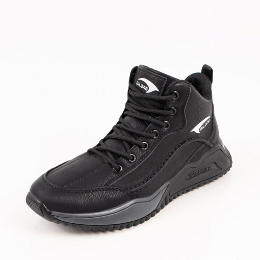 Ghete sport unisex negre cu siret MOD06684