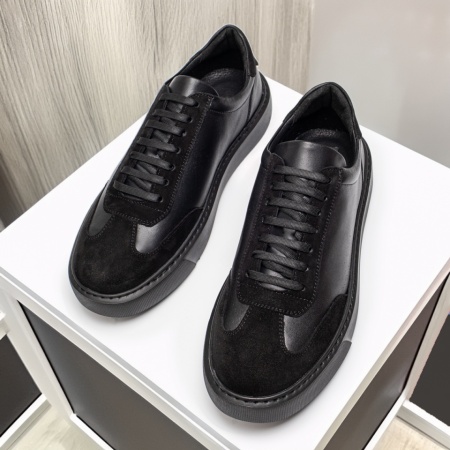 Pantofi barbati, Pantofi barbati casual negri din Piele naturala MOD11912, modlet.ro