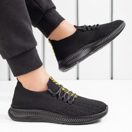 REDUCERI INCALTAMINTE, Pantofi barbati sport negri MOD08525, modlet.ro